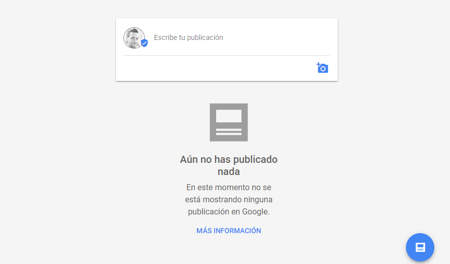 como publicar post de google